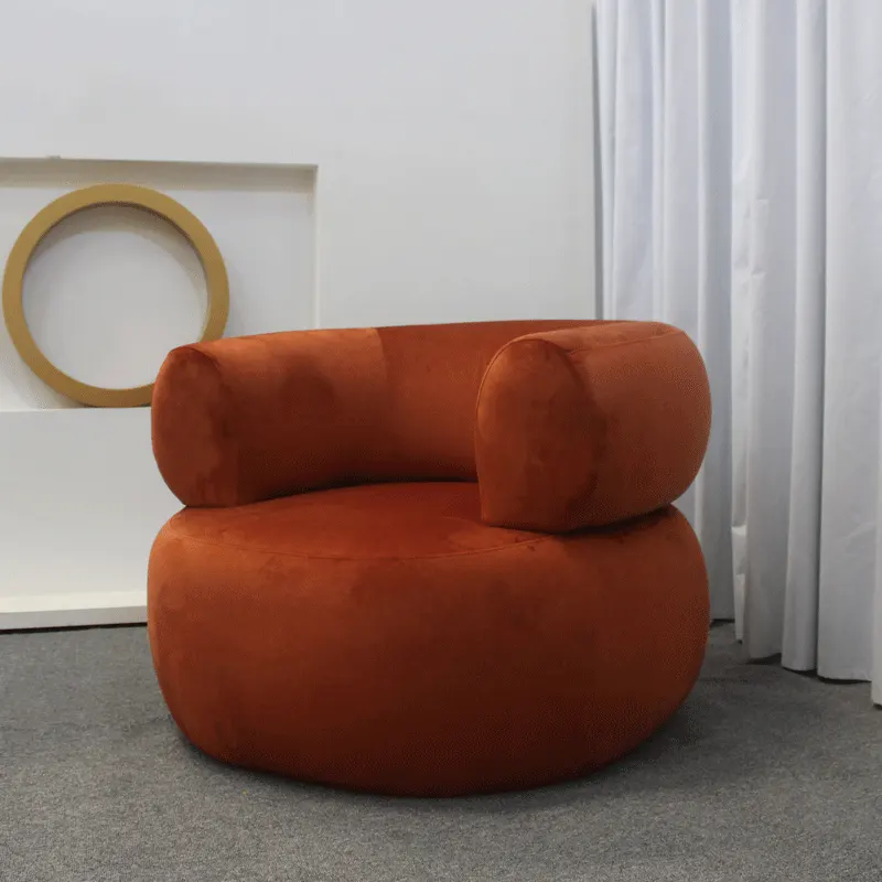 Abbot Curved Sofa Chair