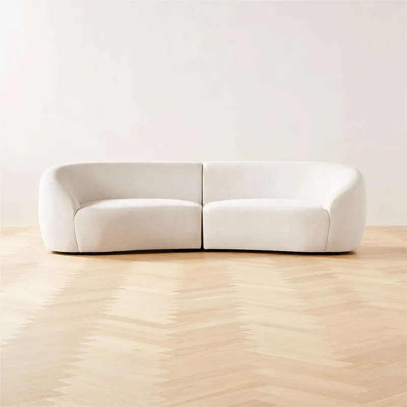 Armor White Sectional Sofa